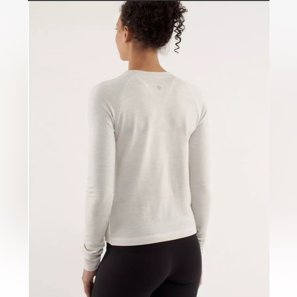 Lululemon St. Moritz Cable Knit Polar Cream Wool Sweater - Picture 3 of 9